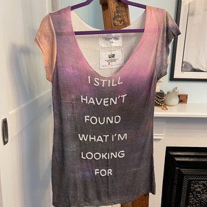 Buddhist Punk x U2 I Still Haven't Found What I'm Looking For Embellished Shirt